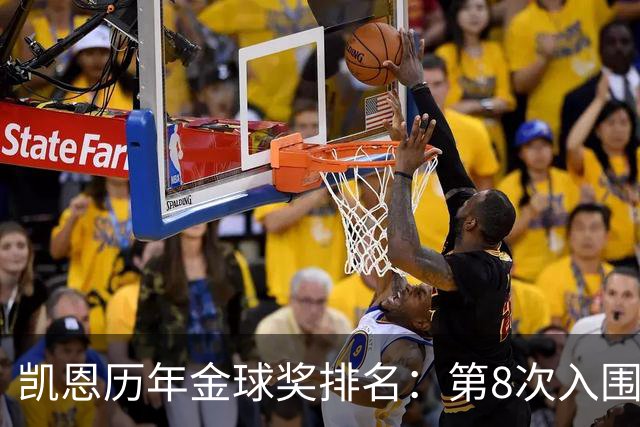 凯恩历年金球奖排名：第8次入围终获奖，此前3次排名第10